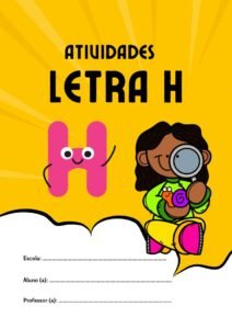 Atividades letra H para imprimir para alfabetização página 1